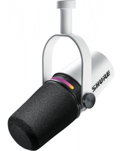 Купить Микрофон Shure Motiv MV7+ белый в Техноленде