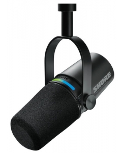 Купить Микрофон Shure MV7i черный в Техноленде