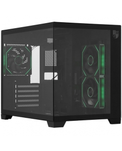 Купить Корпус Iron Pride INVADER Q1 [Q1Black+3xFX5] черный в Техноленде