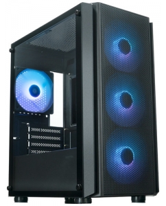 Купить Корпус XASTRA A402M 4ARGB-C6 [A402M-4FC12A-BK-C6] черный в Техноленде