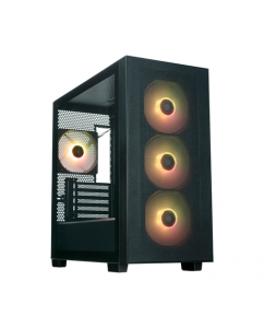 Купить Корпус XASTRA A510M 4ARGB-UC [A510M-4FC12A-UC] черный в Техноленде
