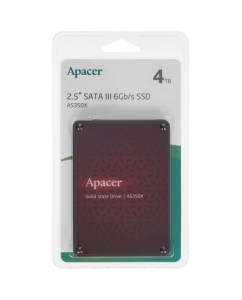 Купить 4000 ГБ 2.5" SATA накопитель Apacer AS350X [AP4TBAS350XR-1] в Техноленде