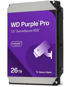 Купить 26 ТБ Жесткий диск WD Purple Pro [WD260PURP] в Техноленде