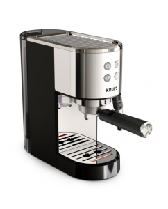 Купить Кофеварка рожковая Krups Virtuoso + XP444C10 черный в Техноленде