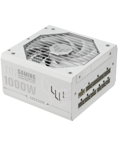 Купить Блок питания ASUS TUF Gaming 1000 Gold White [TUF-GAMING-1000G-WHITE] белый в Техноленде