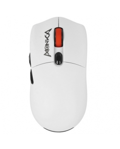 Купить Мышь беспроводная/проводная Monka Guru G995W [G995W] белый в Техноленде