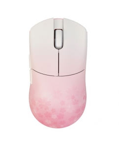 Купить Мышь беспроводная/проводная WLMOUSE HUAN Stainless  розовый в Техноленде
