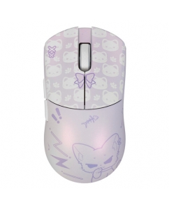 Купить Мышь беспроводная/проводная WLMOUSE HUAN Stainless  фиолетовый в Техноленде
