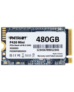Купить 480 ГБ M.2 NVMe накопитель Patriot P420 Mini [P420MP480GM24] в Техноленде