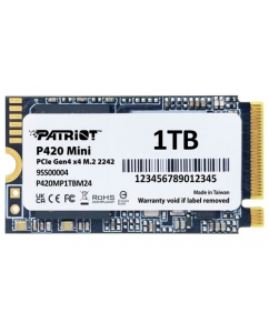 Купить 1000 ГБ M.2 NVMe накопитель Patriot P420 Mini [P420MP1TBM24] в Техноленде