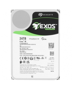 Купить 24 ТБ Жесткий диск Seagate Exos X24 [ST24000NM001K] в Техноленде