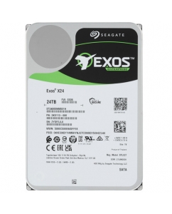 Купить 24 ТБ Жесткий диск Seagate Exos X24 [ST24000NM001H] в Техноленде