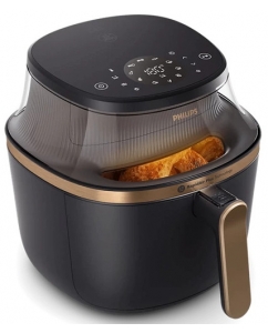 Купить Аэрогриль Philips NA322/00 черный в Техноленде