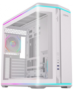 Купить Корпус ARDOR GAMING Crystal Flow CF235  белый в Техноленде