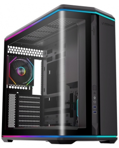 Купить Корпус ARDOR GAMING Crystal Flow CF235  черный в Техноленде
