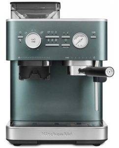 Купить Кофеварка рожковая KitchenAid 5KES6551EJP зеленый в Техноленде