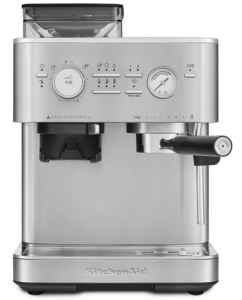 Купить Кофеварка рожковая KitchenAid 5KES6551ESX серебристый в Техноленде
