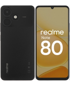 Купить 6.74" Смартфон realme Note 80 64 ГБ черный в Техноленде