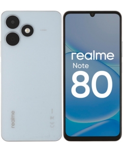 Купить 6.74" Смартфон realme Note 80 128 ГБ голубой в Техноленде