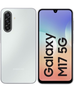 Купить 6.7" Смартфон Samsung Galaxy M17 5G 128 ГБ серебристый в Техноленде
