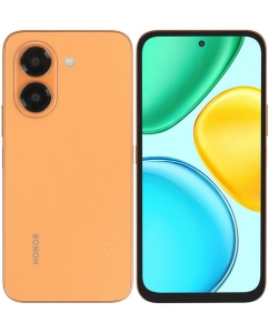 Купить 6.61" Смартфон HONOR X7e 256 ГБ оранжевый в Техноленде