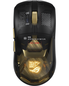 Купить Мышь беспроводная/проводная ASUS P725 ROG HARPE II EXTREME EDITION 20 [90MP04Q0-BMUA00] черный в Техноленде