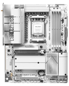 Купить Материнская плата ASRock X870E Challenger WiFi White в Техноленде
