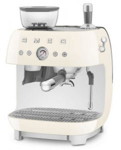 Купить Кофеварка рожковая Smeg EGF03PBEU бежевый в Техноленде