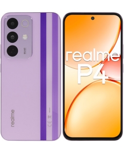 Купить 6.8" Смартфон realme P4 128 ГБ фиолетовый в Техноленде