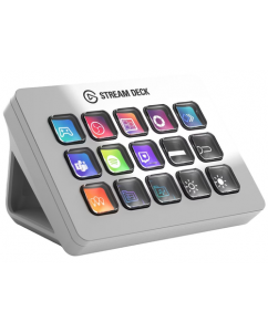 Купить Контроллер для стриминга  проводная Elgato Stream Deck MK.2 цвет белый в Техноленде