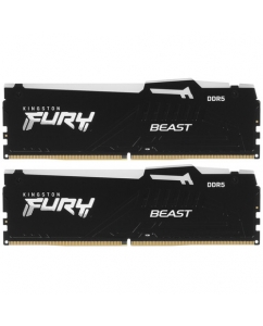 Купить Оперативная память Kingston FURY Beast Black RGB EXPO [KF556C36BBE2AK2-64] 64 ГБ в Техноленде