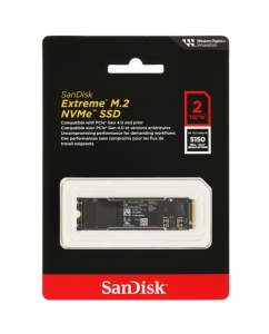 Купить 2000 ГБ M.2 NVMe накопитель SanDisk Extreme [SDSSDX3N-2T00-G26] в Техноленде