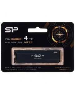 Купить 4000 ГБ M.2 NVMe накопитель Silicon Power XPOWER US70 [SP04KGBP44US75S5] в Техноленде