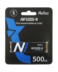 Купить 500 ГБ M.2 NVMe накопитель Netac NV5000N [NT01NV5000N-500-E4X] в Техноленде
