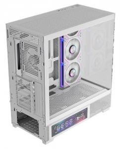 Купить Корпус Iron Pride INVADER Q9MX [Q9MXWhite+4xFX5] белый в Техноленде