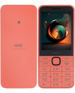 Купить Сотовый телефон Nokia 215 DS 4G (2024) оранжевый в Техноленде