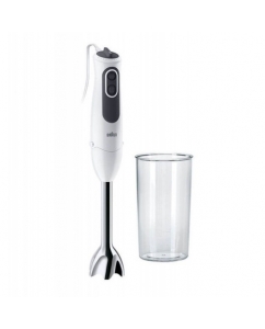Купить Блендер погружной Braun MQ3100WH Smoothie белый в Техноленде