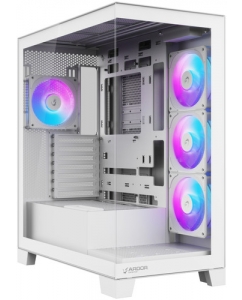 Купить Корпус ARDOR GAMING Crystal CC2 V2  белый в Техноленде