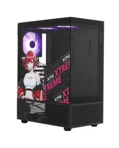 Купить Корпус XPG INVADER X MINI MERA [INVADERXMINIMERA-BKCWW] черный в Техноленде