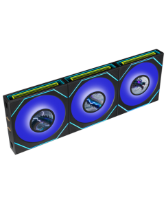 Купить Комплект вентиляторов LIAN LI UNI FAN SL INF LCD FLEX 120 [G9F.12SLIND1F3B.R0] черный в Техноленде