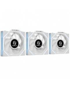 Купить Комплект вентиляторов LIAN LI UNI FAN TL LCD FLEX 120 [G9F.12TLLCD1F3W.R0] белый в Техноленде