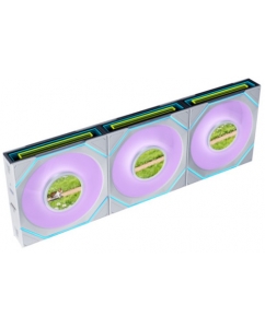 Купить Комплект реверсных вентиляторов LIAN LI UNI FAN SL INF LCD FLEX 120 REVERSE BLADE [G9F.12RSLIND1F3W.R0] белый в Техноленде
