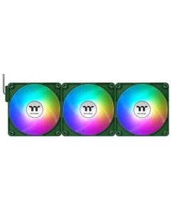 Купить Комплект вентиляторов Thermaltake CT120 EX ARGB Sync [CL-F220-PL12RG-A] зеленый в Техноленде