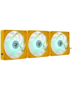 Купить Комплект вентиляторов Thermaltake CT140 EX ARGB Sync [CL-F217-PL14BB-A] желтый в Техноленде