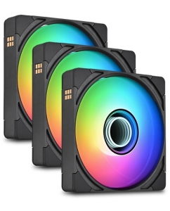 Купить Комплект вентиляторов Thermaltake CT140 EX INFINITY ARGB Sync [CL-F242-PL14SW-A] черный в Техноленде